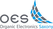 Logo des Vereins Organic Electronics Saxony – OES.